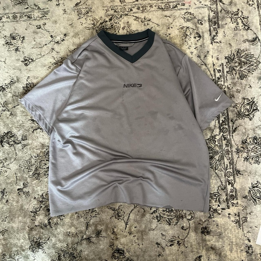 Nike Men's Short Sleeve Gray Tee